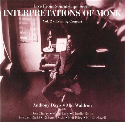 ANTHONY DAVIS - Anthony Davis / Mal Waldron ‎: Interpretations Of Monk Vol. 2 cover 