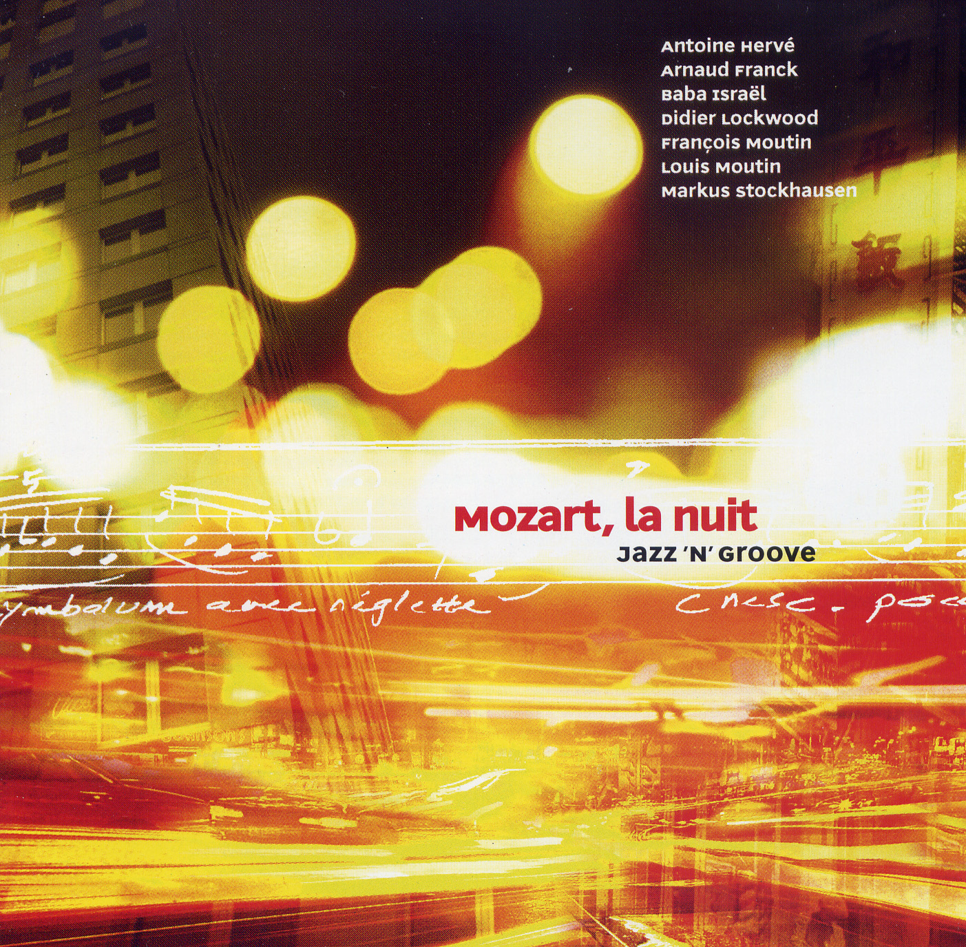 ANTOINE HERVÉ - Mozart, la Nuit, Jazz 'n' Groove cover 
