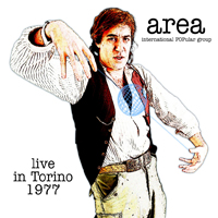 AREA - Live in Torino 1977 cover 