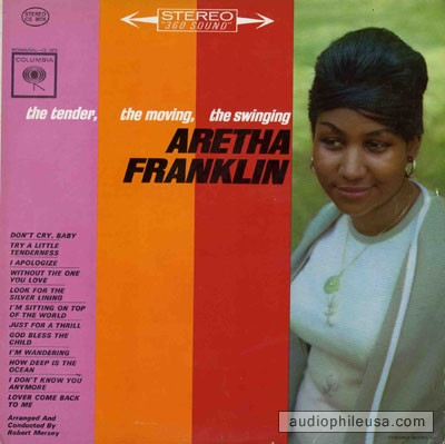 ARETHA FRANKLIN - The Tender, The Moving, The Swinging Aretha Franklin cover 