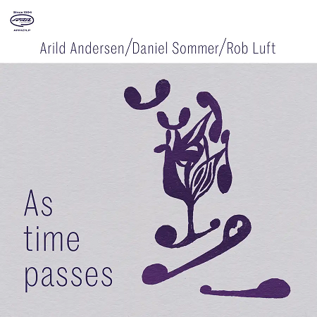 ARILD ANDERSEN - Arild Andersen / Daniel Sommer / Rob Luft : As Time Passes cover 