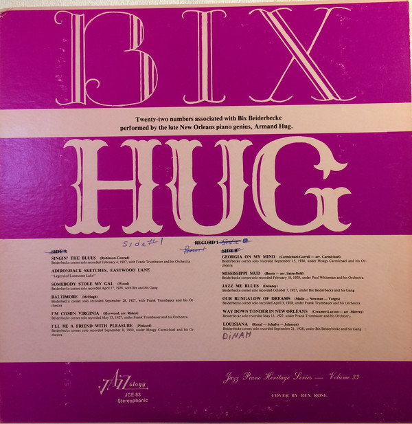 ARMAND HUG - Bix Hug cover 