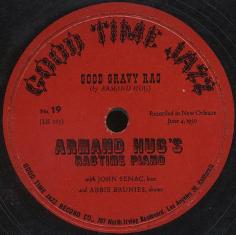 ARMAND HUG - Kansas City Stomps / Good Gravy Rag cover 