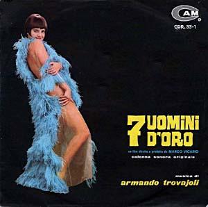 ARMANDO TROVAJOLI - 7 Uomini D'Oro (Seven Golden Men) cover 