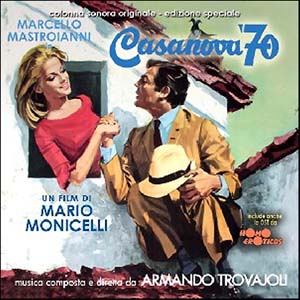 ARMANDO TROVAJOLI - Casanova '70 (1965) / Homo eroticus (1971) cover 