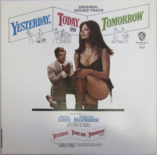 ARMANDO TROVAJOLI - Yesterday, Today And Tomorrow – The Original Soundtrack Album cover 