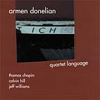 ARMEN DONELIAN - Quartet Language cover 