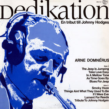 ARNE DOMNÉRUS - Dedikation; En Tribut Till Johnny Hodges cover 