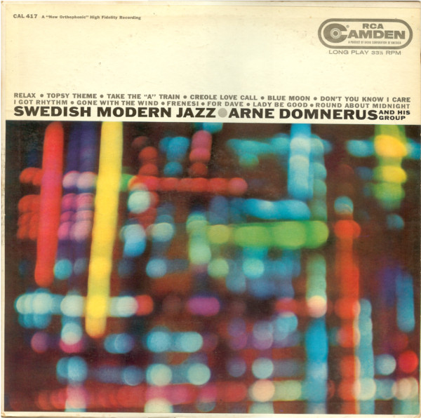 ARNE DOMNÉRUS - Swedish Modern Jazz cover 