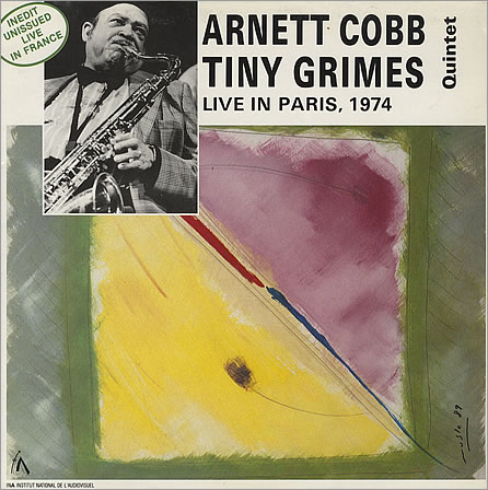 ARNETT COBB - Live in Paris 1974 cover 
