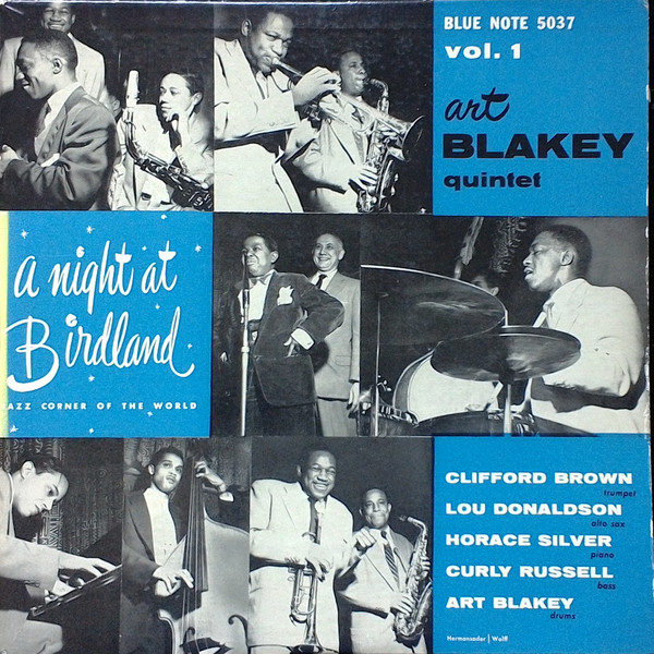 ART BLAKEY - A Night at Birdland, Volume 1 cover 