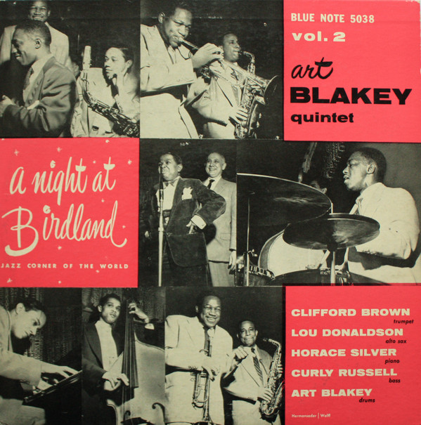 ART BLAKEY - A Night At Birdland Volume 2 cover 