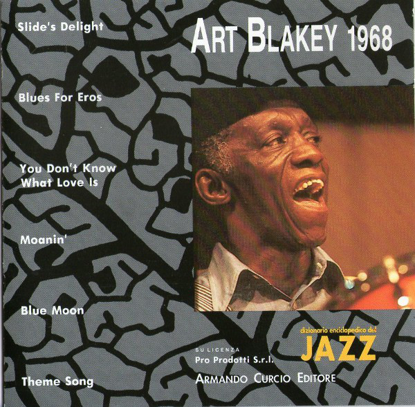 ART BLAKEY - Art Blakey 1968 (aka Moanin') cover 