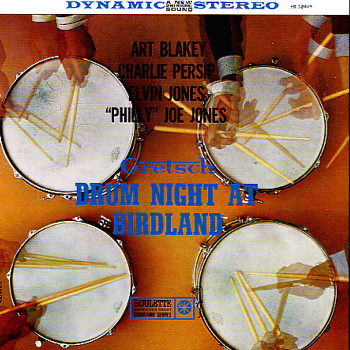 ART BLAKEY - Gretsch Drum Night at Birdland (aka Jazztracks aka Modern Jazz Drum Battle) cover 