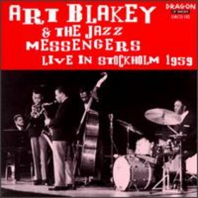 ART BLAKEY - Live in Stockholm 1959 cover 