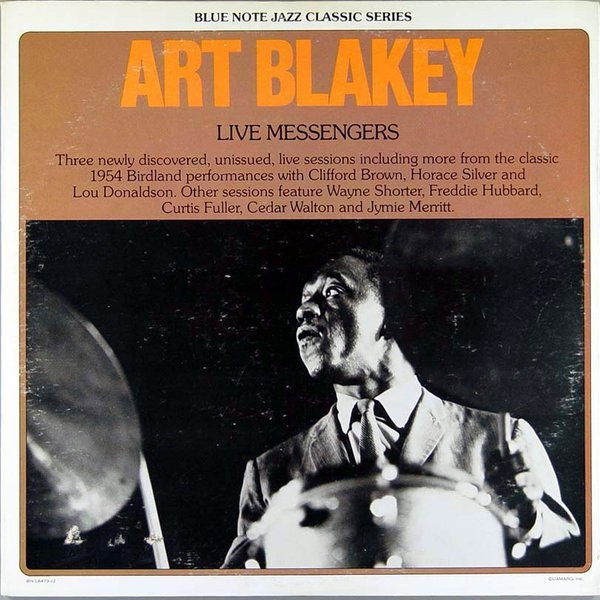 ART BLAKEY - Live Messengers cover 