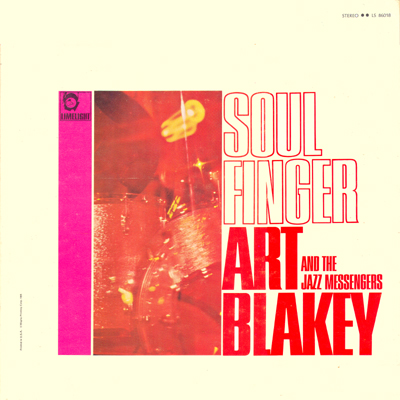 ART BLAKEY - Art Blakey And The Jazz Messengers : Soul Finger cover 
