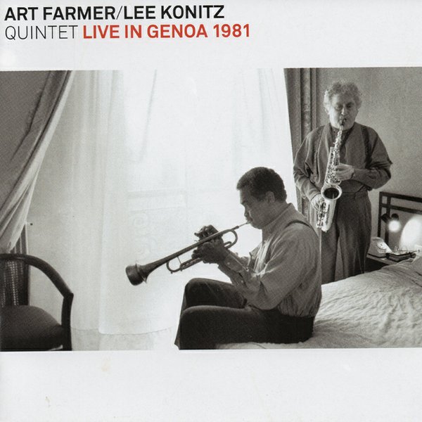 ART FARMER - Art Farmer & Lee Konitz ‎: Live In Genoa 1981 cover 