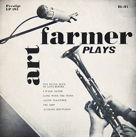 ART FARMER - Art Farmer Plays (aka Art Farmer Quartet) cover 