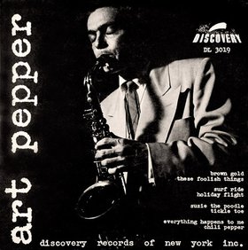 ART PEPPER - Art Pepper (aka Art Pepper Quartet) cover 