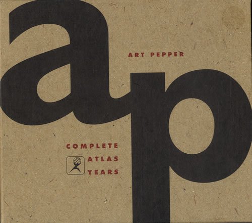 ART PEPPER - Complete Atlas Years cover 