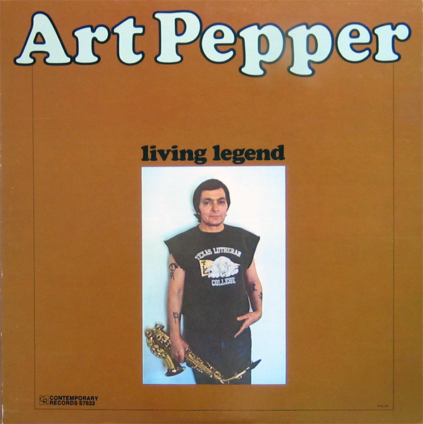 ART PEPPER - Living Legend cover 