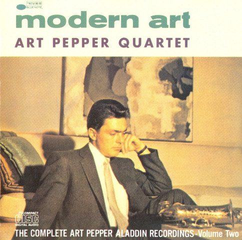ART PEPPER - Modern Art :  The Complete Art Pepper Aladdin Recordings – Volume Two cover 