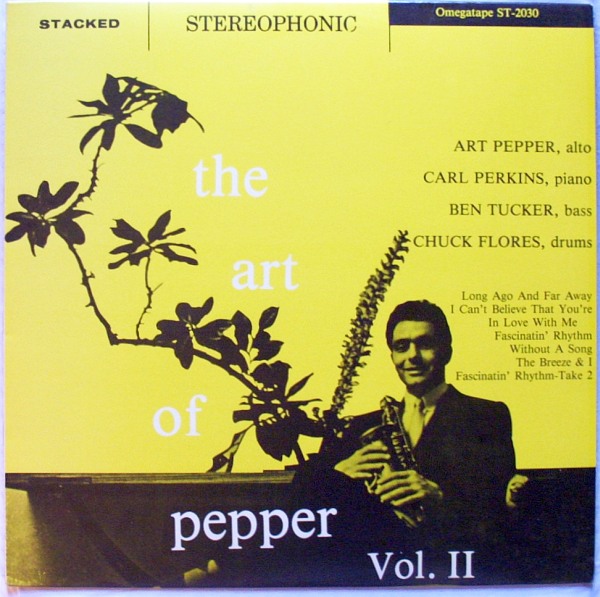 ART PEPPER - The Art Of Pepper Vol. II cover 