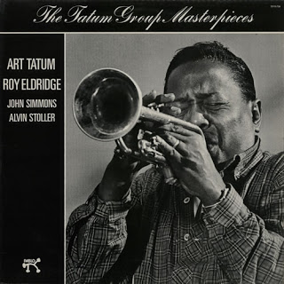 ART TATUM - Art Tatum / Roy Eldridge / John Simmons / Alvin Stoller ‎: The Tatum Group Masterpieces cover 