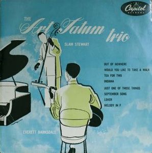 ART TATUM - The Art Tatum Trio cover 