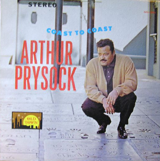 ARTHUR PRYSOCK - Coast To Coast cover 