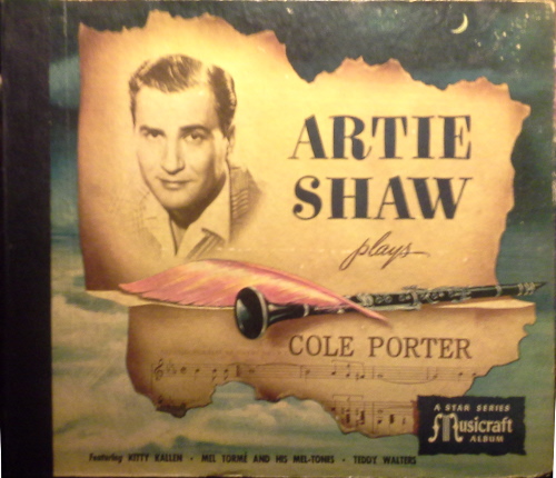 ARTIE SHAW - Artie Shaw Plays Cole Porter cover 