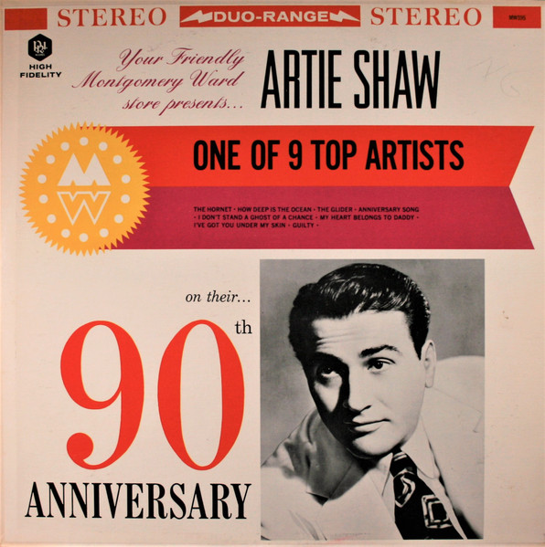 ARTIE SHAW - Montgomery Ward 90th Anniversary (aka Mr. Clarinet) cover 