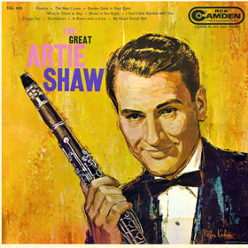 ARTIE SHAW - The Great Artie Shaw cover 