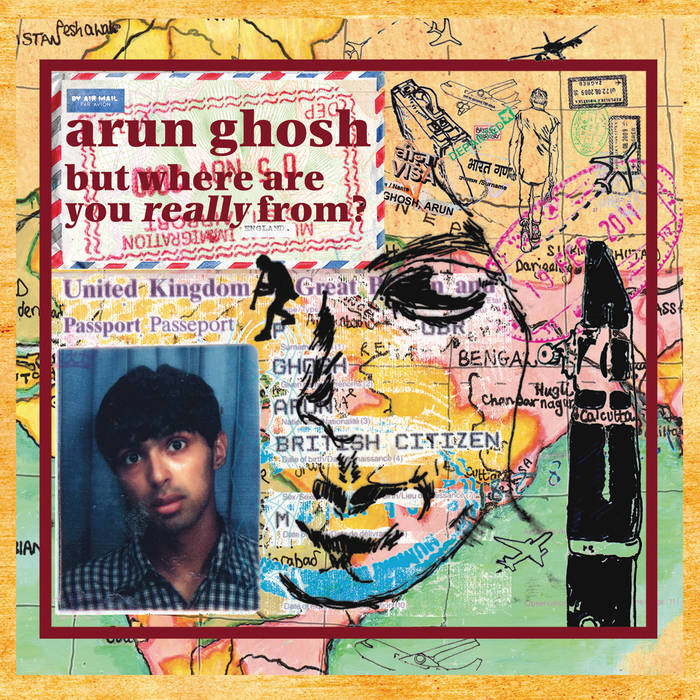 ARUN GHOSH - But where are you really from? cover 