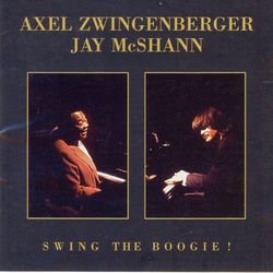 AXEL ZWINGENBERGER - Axel Zwingenberger und Jay McShann live in Wien : Swing The Boogie! cover 