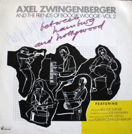 AXEL ZWINGENBERGER - Between Hamburg And Hollywood cover 