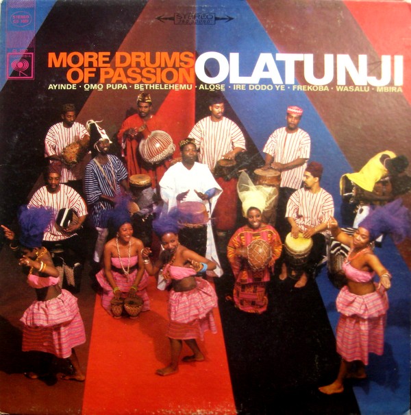 BABATUNDE OLATUNJI - More Drums Of Passion cover 