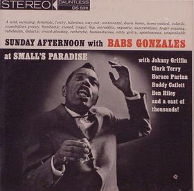 BABS GONZALES - Sunday Afternoon With Babs Gonzales at Small's Paradise cover 