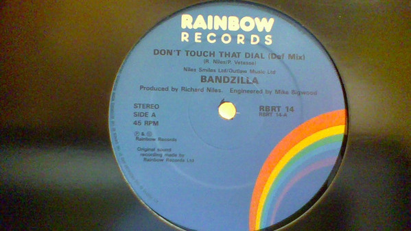BANDZILLA - Don't Touch That Dial cover 