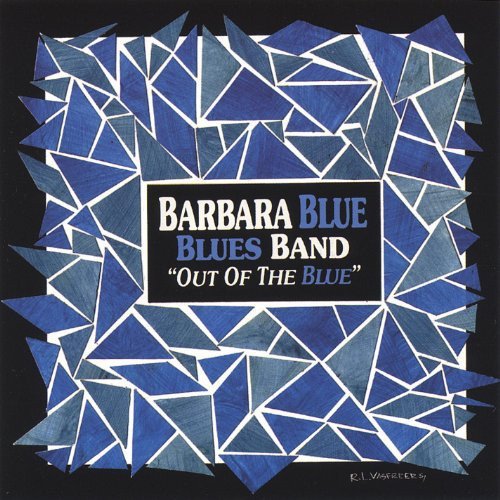 BARBARA BLUE - Barbara Blue Blues Band ‎: Out Of The Blue cover 