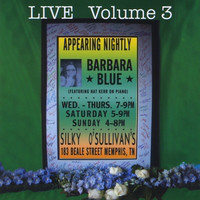 BARBARA BLUE - LIVE Volume 3 cover 