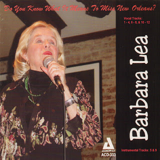 BARBARA LEA - Do You Know What It Means To Miss New Orleans? cover 