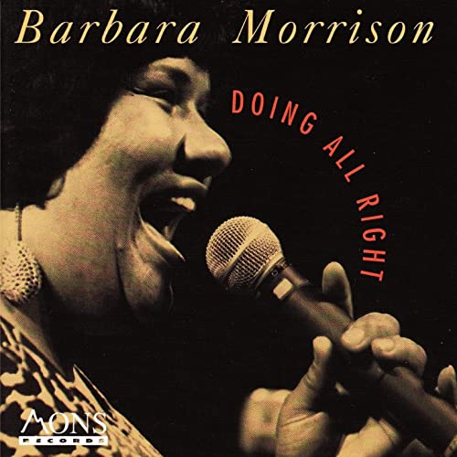 BARBARA MORRISON - Doin' All Right cover 