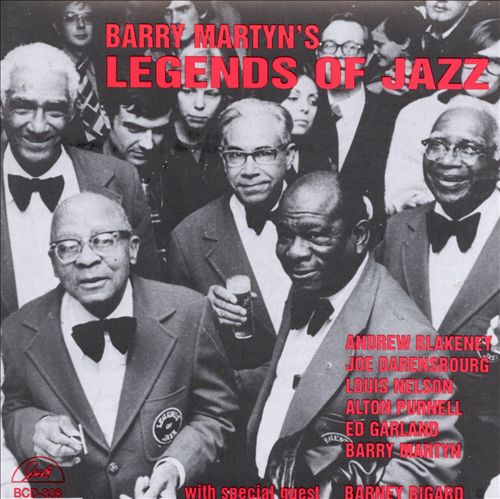 BARNEY BIGARD - The Legends of Jazz & Barney Bigard cover 