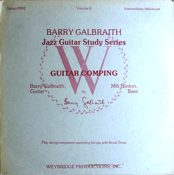 BARRY GALBRAITH - Guitar Comping cover 