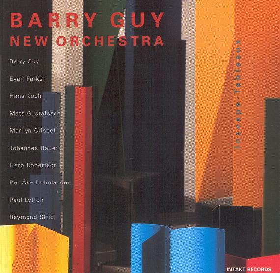 BARRY GUY - Inscape - Tableaux cover 