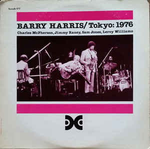 BARRY HARRIS - Barry Harris  / Tokyo : 1976 cover 