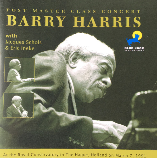 BARRY HARRIS - Post Master Class Concert cover 