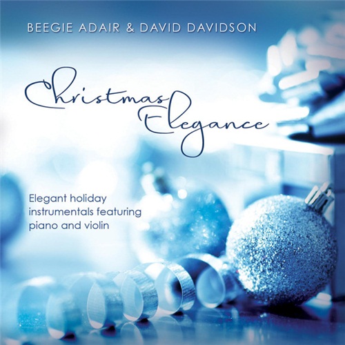 BEEGIE ADAIR - Christmas Elegance (with David Davidson) cover 